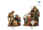 22275 - Gruppo Natività – 18,5 cm / 25,5 cm – Resina Gruppo Natività 18,5 cm e 25,5 cm resina