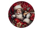 39434 - Vassoio Natalizio Melamina Babbo Natale – Diam. 40 cm Vassoio natalizio melamina Babbo Natale diametro 40 cm