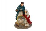 39500 - Portacandele Fiocco Metallo Natalizio – 12×12×H 25 cm Portacandele fiocco metallo natalizio 12×12×H 25 cm