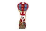 39591 - Babbo Natale Mongolfiera Movimento LED – 12×12×H 29,5 cm Babbo Natale mongolfiera movimento LED 12×12×H 29,5 cm